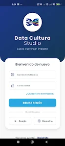 Data Cultura Studio screen