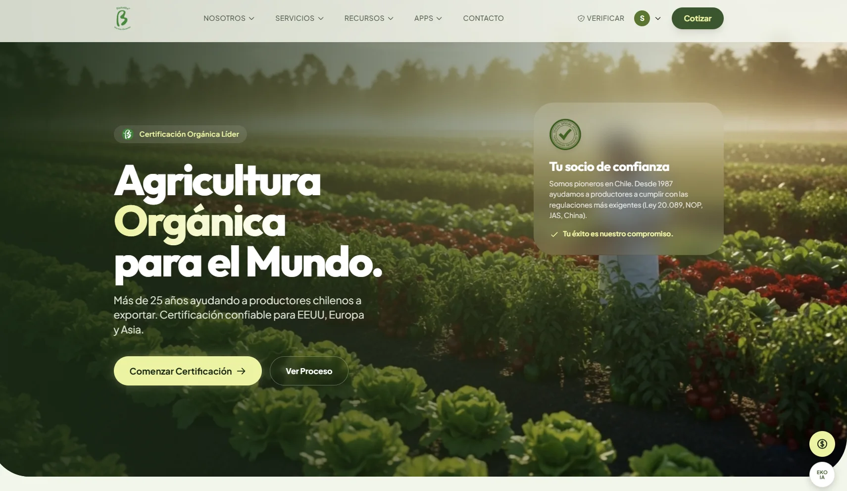 Captura de Bioaudita.cl